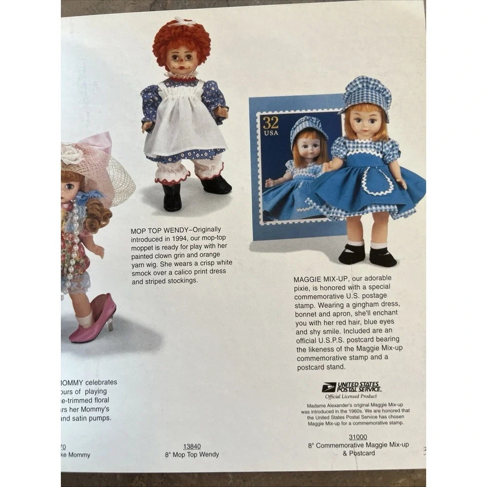 1998 Madame Alexander 75th Anniversary Doll Book